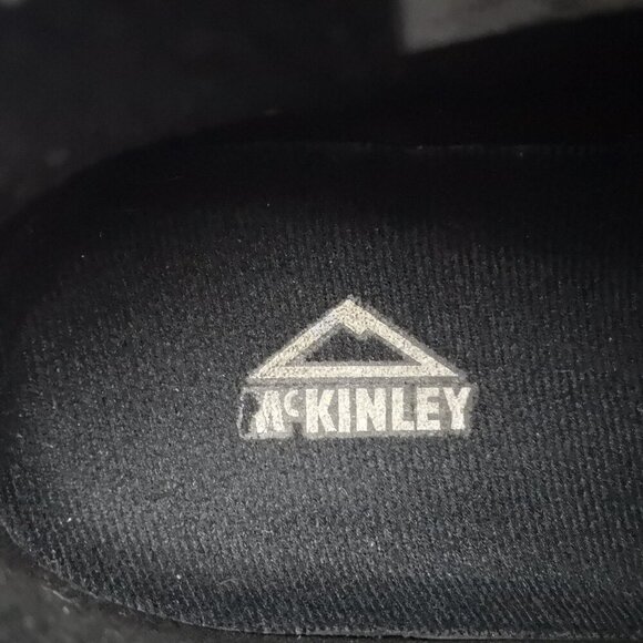 McKinley Ladies Size 8 Black w/ White Trim Harlow Ankle Rubber Boots - Picture 4 of 8